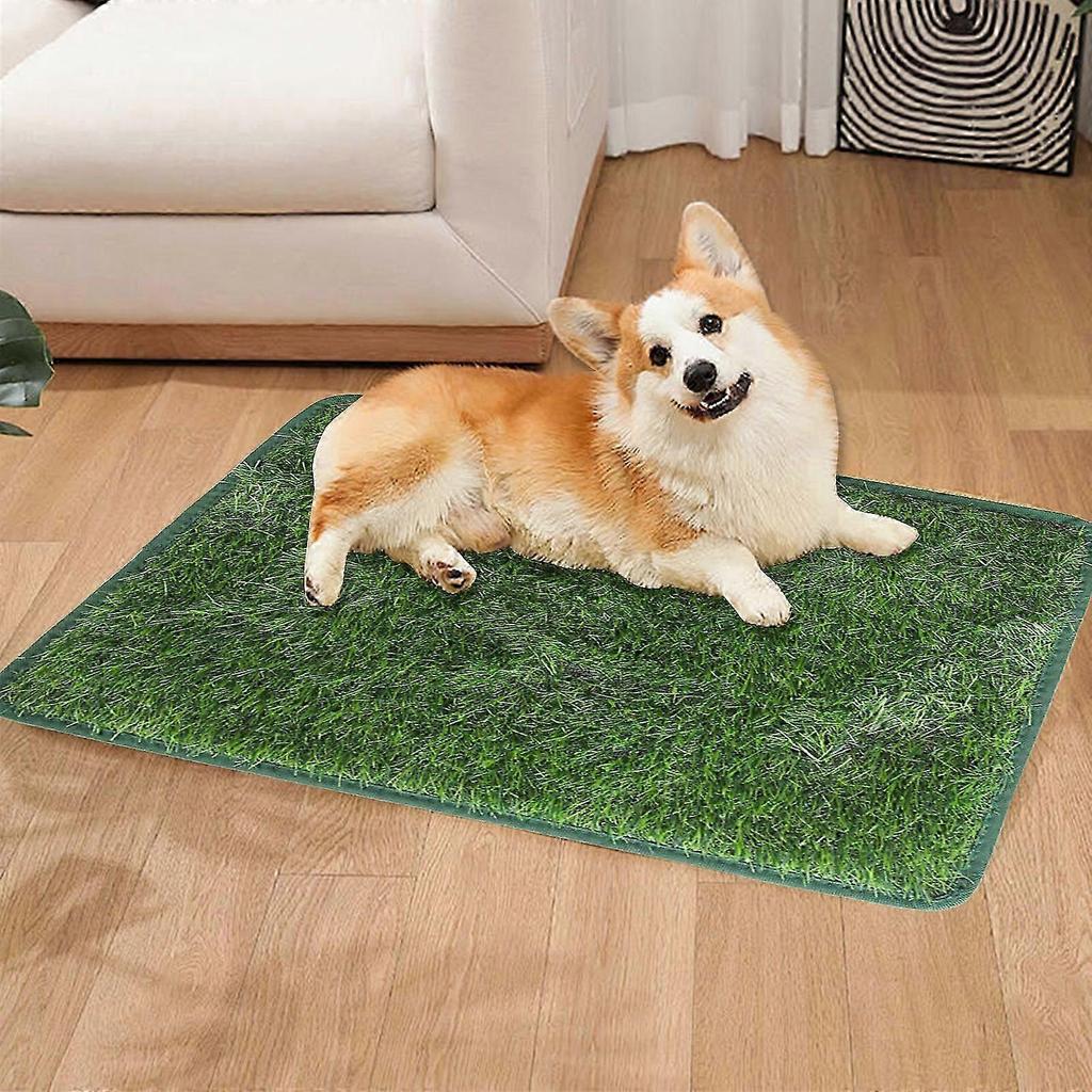 Dog Artificial Grass Carpet Meadow Indoor And Outdoor Artificial Grass Dog Toilet Training Area Courtyard Meadow Decoration