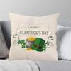 St. Patrick's Pillow Case American Festival Pillow Line Digital Printed Letter Pillow Case