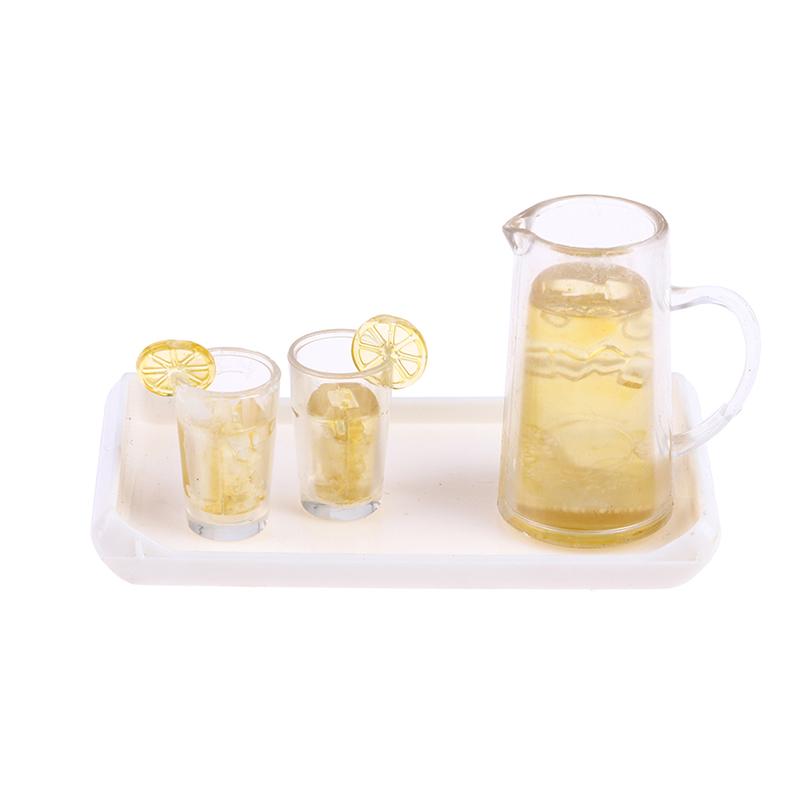 1-3PCS 1:12 Dollhouse Miniature Silver Rectangular Food Tray Mini Cake Fruits Plate Modle Furniture Doll House Decor Accessories