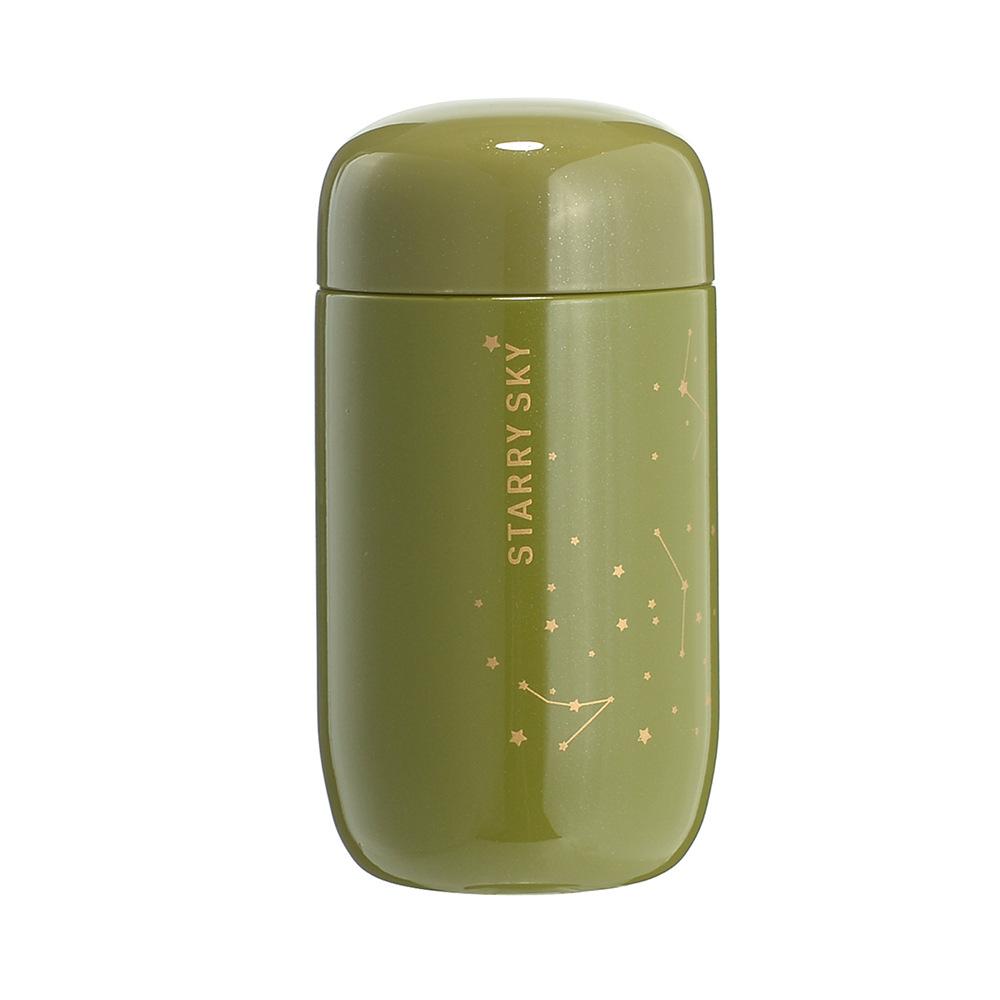 

200ML Thermos Bottle Starry Sky Mini Small Capacity Leakproof Coffee Mug Stainless Steel Vacuum Flask Water Bottle Coffee Cup 200ml