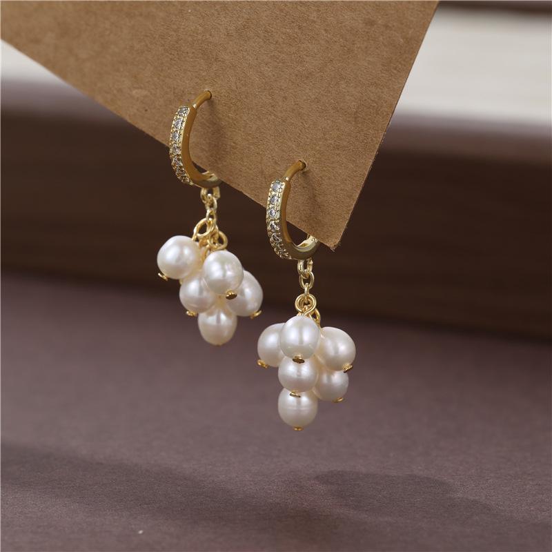Arvaleff Baroque Pearl Tassel Earrings - Luxurious High-End Feel