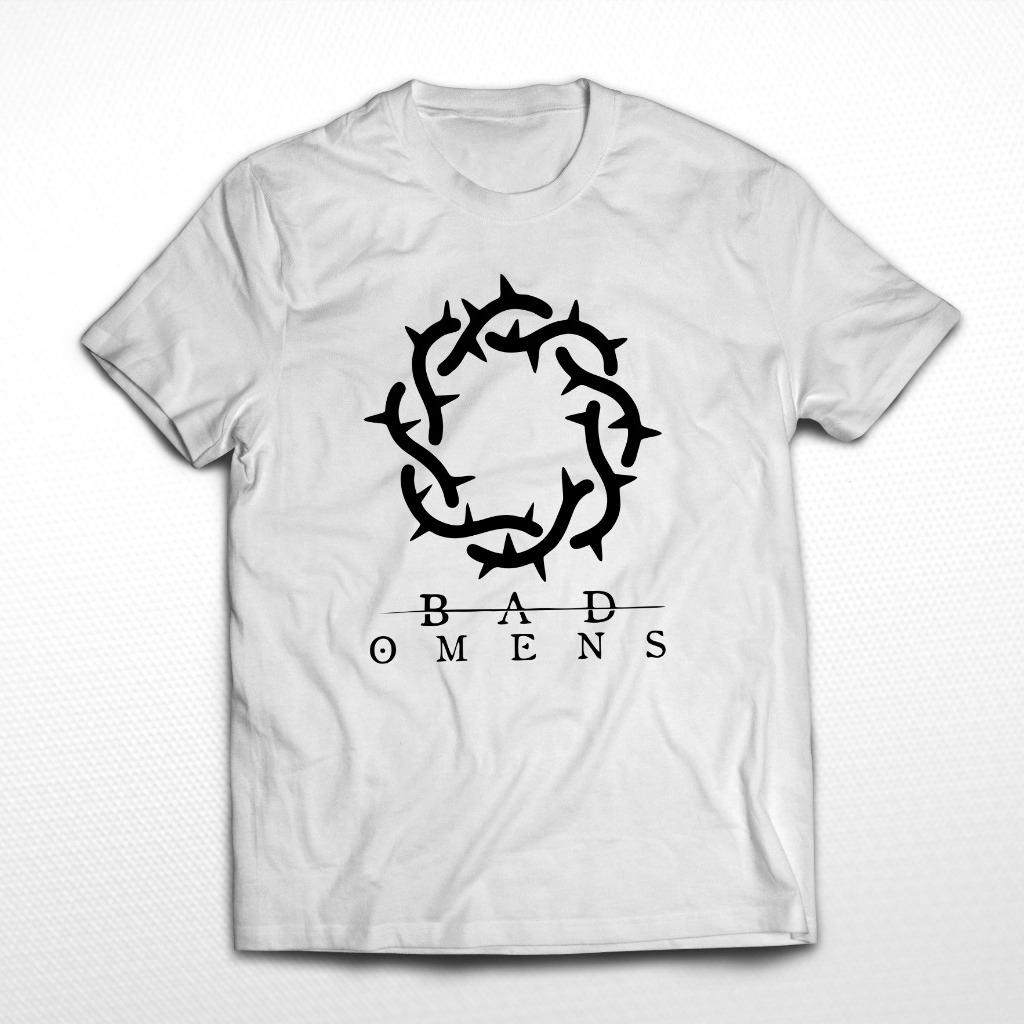 2025 Bad OMENS BAND T-SHIRTS Logo Rock Metalcore Music Unisex Regular T-shirt Summer New Men's Women's Tops Short Sleeves