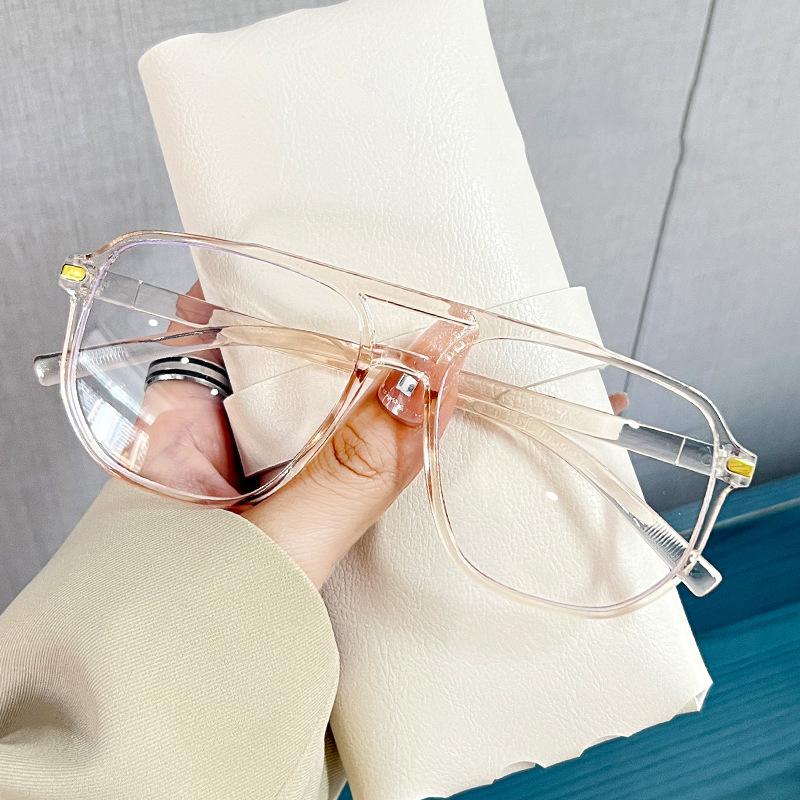 Transparent Square Computer Glasses Frame Women Men Anti Blue Light Round Eyewear Blocking Optical Spectacle Eyeglasses