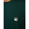 Maison Kitsune FW21 Embroidered Fox Short Sleeve T-Shirt Men Tops HM00107KJ0008-P390
