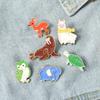 Cute Animal Gathering Brooch: Sika Deer, Owl, Elephant, Seal, Alpaca, Sea Turtle
