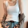 Women's Slim Fit Square Neck Sleeveless Tank Top: Versatile Summer Wear