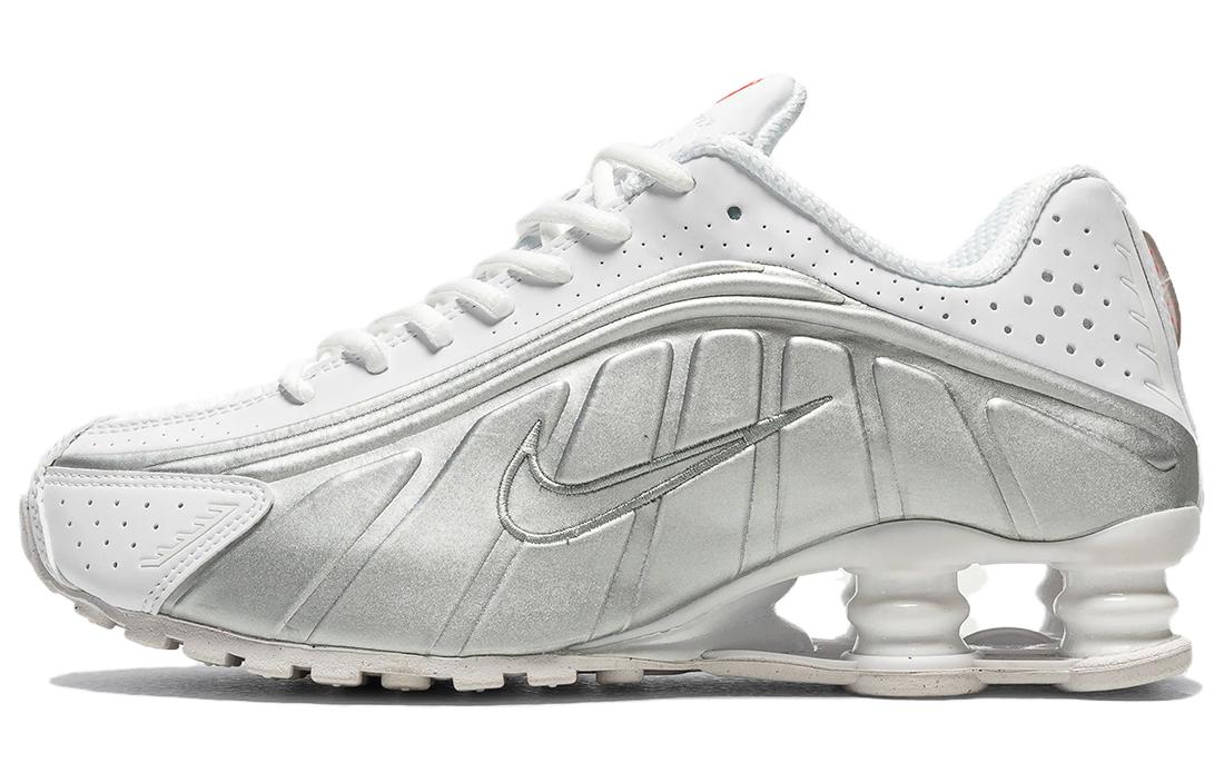 Nike Shox R4  White Metallic  Women s AR3565-101 37.5