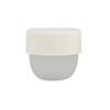 PP Refillable Cream Jar 50g Capacity Round Bottom Cosmetic Container Frosted Wide-Mouth Lotion Hair Dispenser Jar Hair Mask