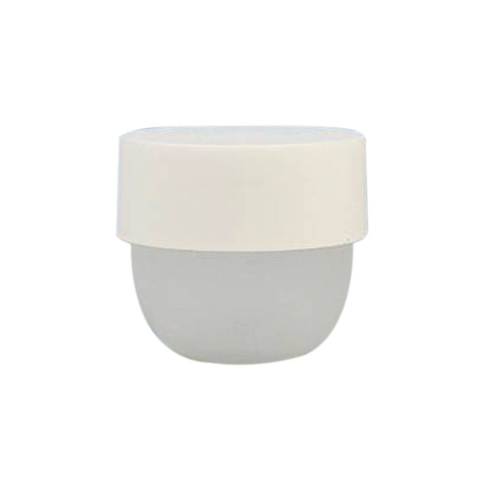 PP Refillable Cream Jar 50g Capacity Round Bottom Cosmetic Container Frosted Wide-Mouth Lotion Hair Dispenser Jar Hair Mask