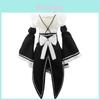 Impressionante Re:Zero Kara Hajimeru Isekai Seikatsu Gêmeas Ram/rem Design Atemporal Cosplay Vestido de Empregada e Adereço de Cabeça