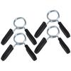 4Pcs Barbell Clamp Spring Collar Clip Gym Weight Dumbbell Spring Lock Standard Lifting Kit