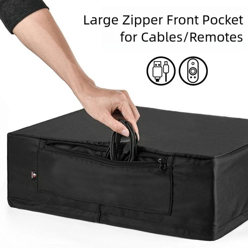 Protective Dust Sleeve for Sound Receivers Perfectly Fit with Side Pocket for Accessory Storage Cover Protector