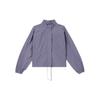 Trail Repel Printed Logo Stand Collar Waterproof Sun-Protective Jacket Women Outerwear Dawn-Deep-Purple FN5926-509
