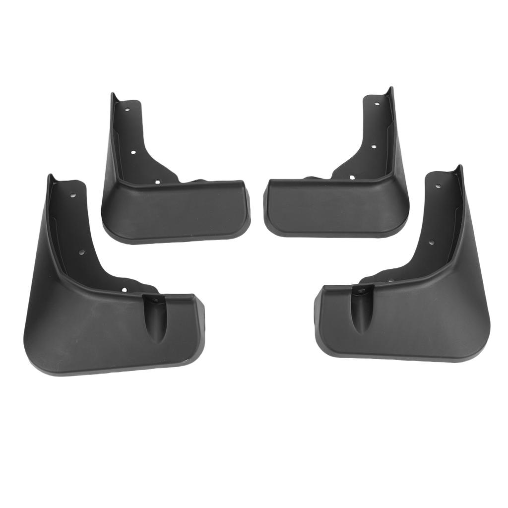 4 Piece Mud Flaps Set with Screws Front and Rear Wheel Mud Flaps   Guard Replacement for Outlander 2022 2025 Black High Strength Plastic 200 x 26
