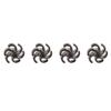 4Pcs Archery Bow String Stabilizer Rubber Recurve Compound Bow Bowstring Silencer Shock Dampener
