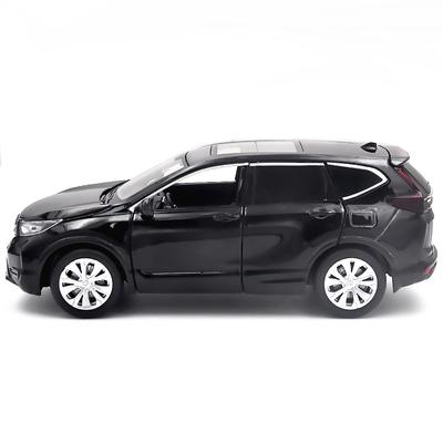 סימולציה גבוהה 1:מכונית מסגסוגת משיכה לאחור ביחס 32, דגם צעצוע מכונית 6 דלתות עם מוזיקה והבהוב, צעצוע לילדים מיציקת מתכת