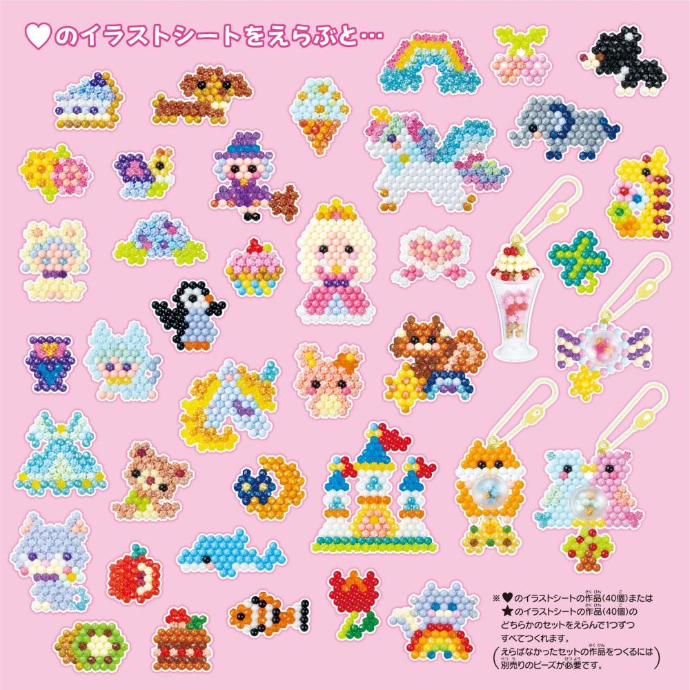 Aquabeads All-in-One Set [Super Aquabeads W Bag Colorful Factory DX] AQ-S101 ST Mark Certification For Ages 6 and Up Toy Water Sticks with Water Makin
