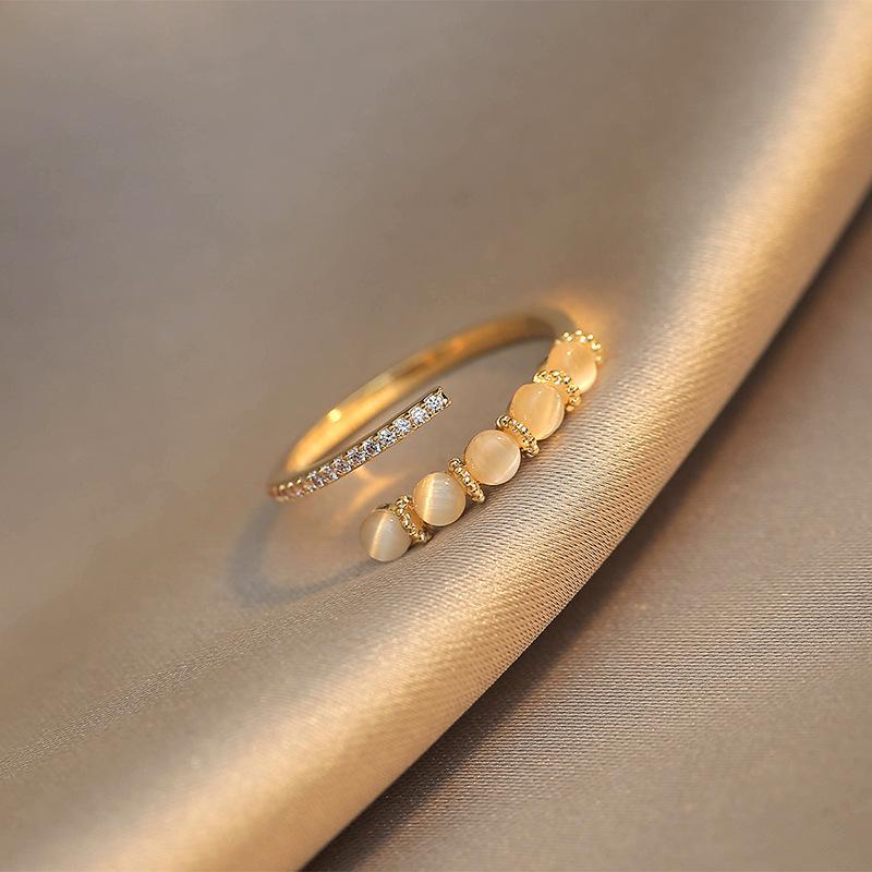 Vintage White Enamel Metal Irregular Shape Geometric Open Adjustable Ring for Women Girl Jewelry Birthday Gifts Anillo Hombre