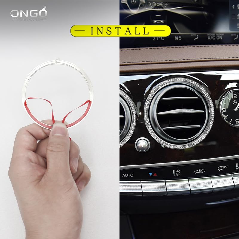ONGOXD Mercedes-Benz S Class (2014-2020) W222 Exclusive Vent Ring Interior
