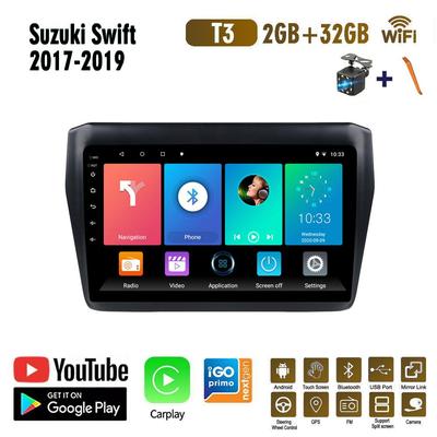 Wireless Android Car Radio Carplay For Suzuki Swift 2017-2019 Car Multimedia Video Player GPS Navigation WIFI 2+32GB