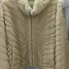 Short fur jacket women's clothing autumn and winter new small man with cotton thickened furry imitation mink hair top