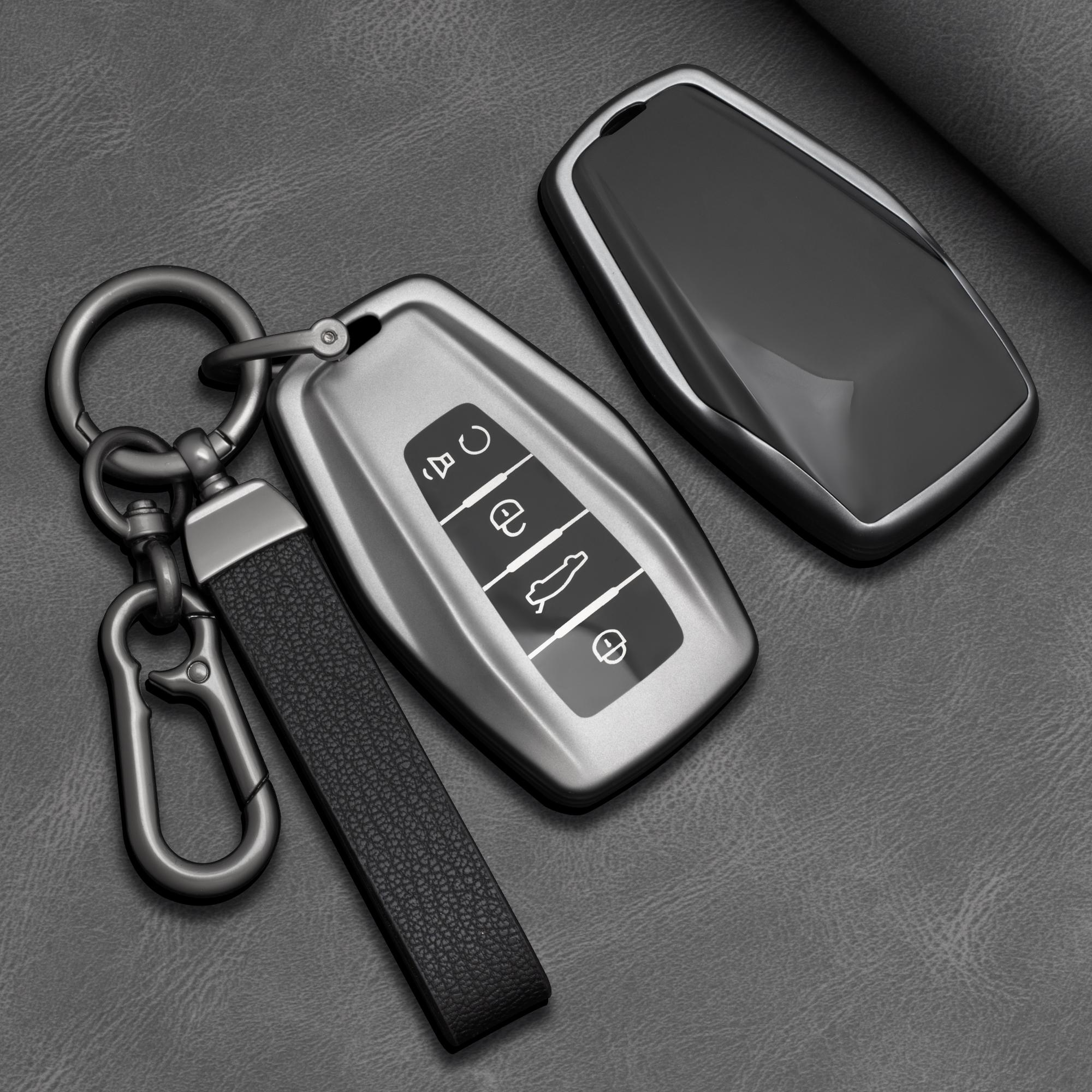 

Tpu Car Key Case Cover For Geely Emgrand X7 Ex7 Coolray Auto Key Shell Fob Protection Keychain Accessories