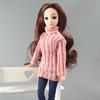 Knitted Woven Outfits Handmade Tops Clothes Sweater For Barbie Doll For 1:6 BJD Doll Gifts Kids Toy Dolls Accessories