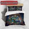 3pcs Duvet Cover Set (1*Duvet Cover + 2*Pillowcase, Without Core), Custom Name The Legend Of Zelda Pattern Bedding Set, Home Bedroom Decor Gift