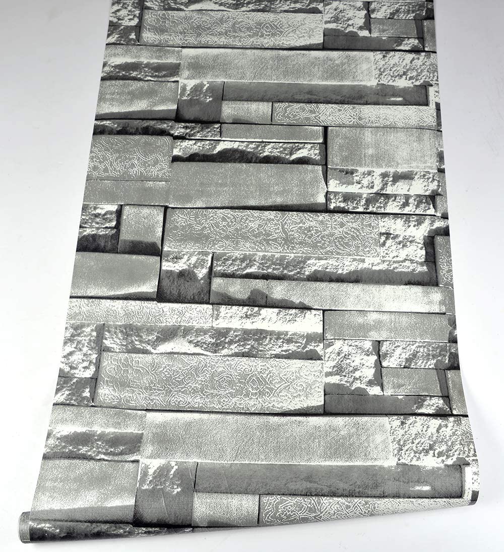 

HDHome Серый Кирпич Самоклеящиеся Обои Кирпичная Каменная Самоклеящаяся Виниловая Съемная Контактная Бумага для Домашнего Декора 1mx45cm