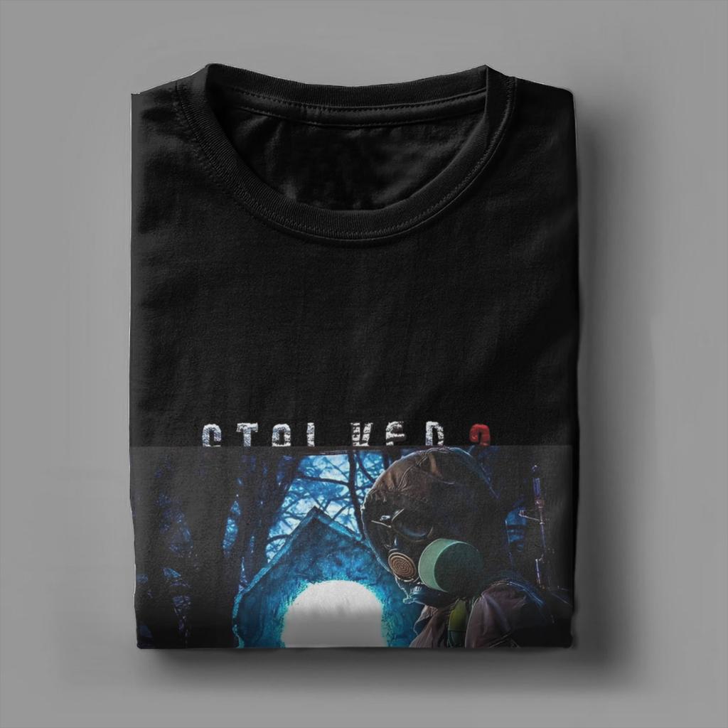 Streetwear T-Shirt Summer Stalker Game  Hip Hop T-Shirts  Cotton Tshirt for Men Y2K Funny Pattern Short Sleeve Tops