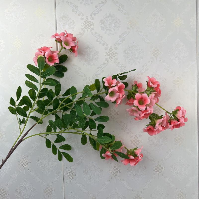 Artificial Flower Tree Branch Faux Silk Morning Glory Flower for Wedding Celling Road Leading Arch Way Floral Decor