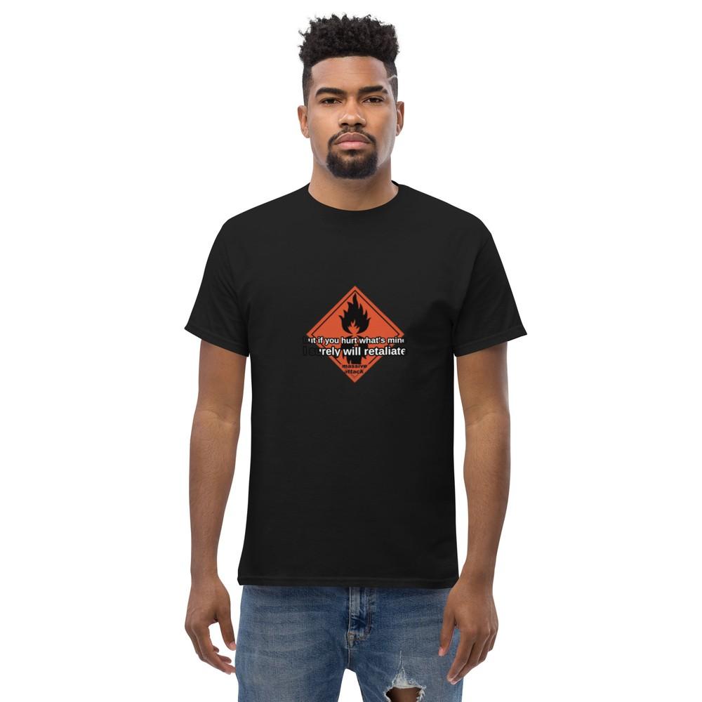 

MASSIVE ATTACK Men#039;s classic tee RETALIATE Unisex T-Shirt S