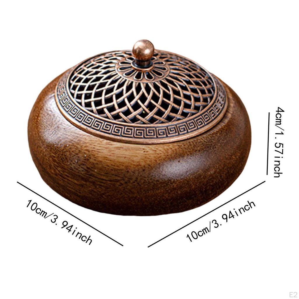Incense Burner Accessories Ornament Compact Housewarming Gift Desktop Mediation Home Fragrance for