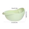 Kitchen Drain Basket Fruit Bowl Plastic Rice Washing Bowl Colander Rice Bowl Strainer Basket Homes Kitchen Organizers