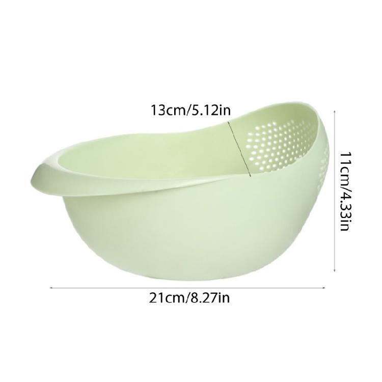 Kitchen Drain Basket Fruit Bowl Plastic Rice Washing Bowl Colander Rice Bowl Strainer Basket Homes Kitchen Organizers