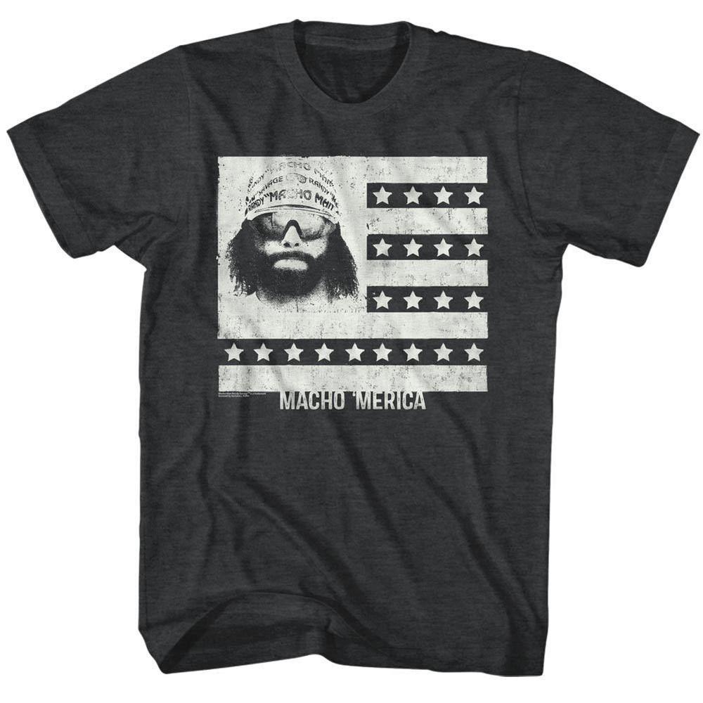 

Macho Man Randy Savage Wrestling T-Shirt 100% Licensed NEW TEE Sizes SM5XL Unisex T-Shirt L