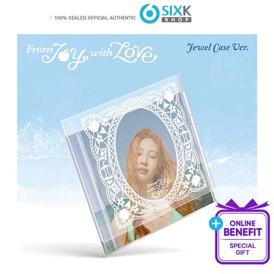 [Pre-ordine] GIOIA(VELLUTO ROSSO) - 1° Mini Album [From JOY, with Love] Versione Jewel Case. (+Vantaggio online)