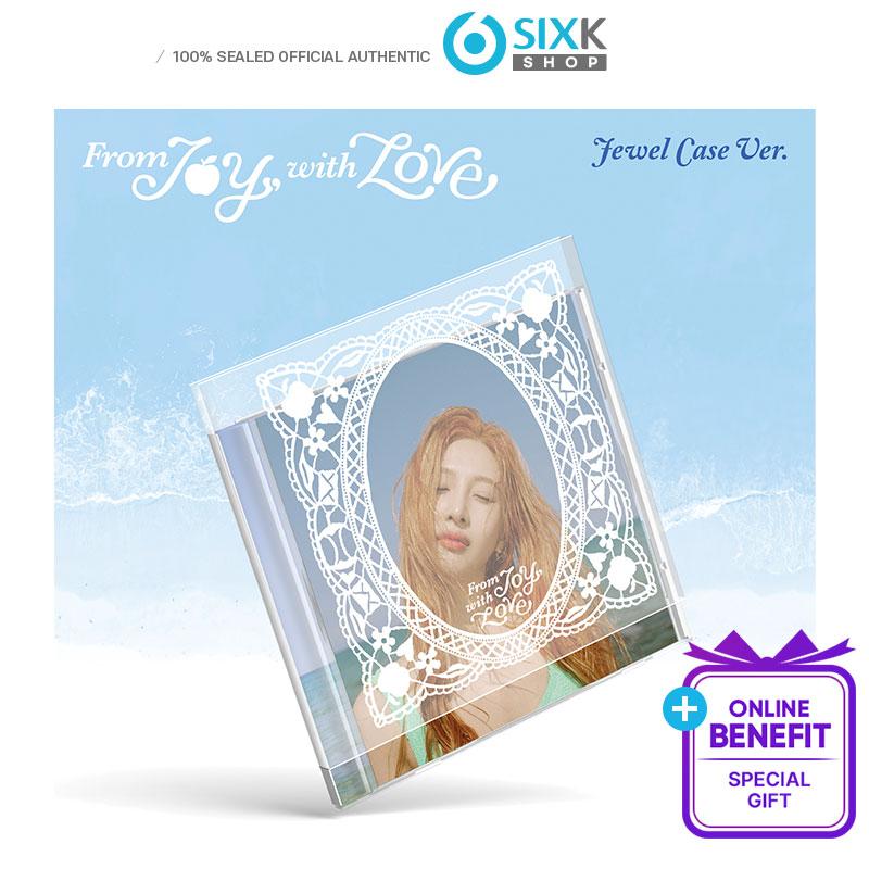 [Pre-order] JOY(RED VELVET) - 1st Mini Album [From JOY, with Love] Jewel Case Ver. (+Online Benefit)