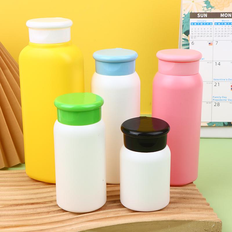 1 STÜCK 30/50/100/150/200/250/300g Talkumpuderflasche Nachfüllbarer Kosmetikpuder-Spender Kunststoffpuderbehälter Leere Flaschen