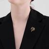 Exquisite Zodiac Horse Brooch: Retro Versatile High-End Women's Pin Corsage Accessory