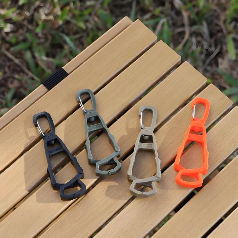 Heavy Duty Tactical MOLLE Attachment Clips 5Pcs Lightweight Durable Plastic for Hiking Backpack Webbing Organizer