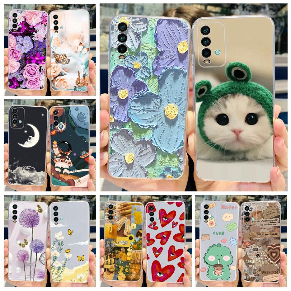 For Xiaomi Redmi 9T Case Cute Fashion Painted Cover Clear Silicone Soft Slim Phone Case For Xiaomi Redmi 9T Redmi9T Fundas Coque