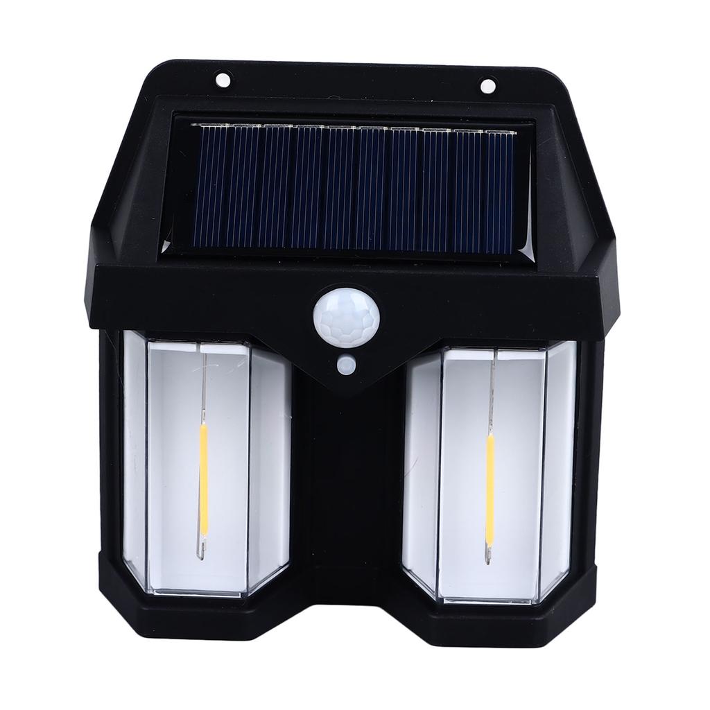 Solar Wall Light Tungsten Filament Warm Lighting Waterproof Wall Lamp for Outdoor