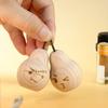 2pcs Cute Snow Pear Diffuser Handmade Perfume Diffuser Solid Wood Ornaments  Study Display