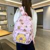 School bag New women's school bag Casual versatile trendy school bag Kapibara cartoon junior high school student back