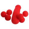 Funny Gadgets Small Sponge Brother Magic Prop Magic Red Sponge Magic Trick Sponge  Magician Joke