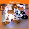 Luminous Cow Dairy Plush Toy Glowing Animal Stuffed Doll Bedroom Decoration