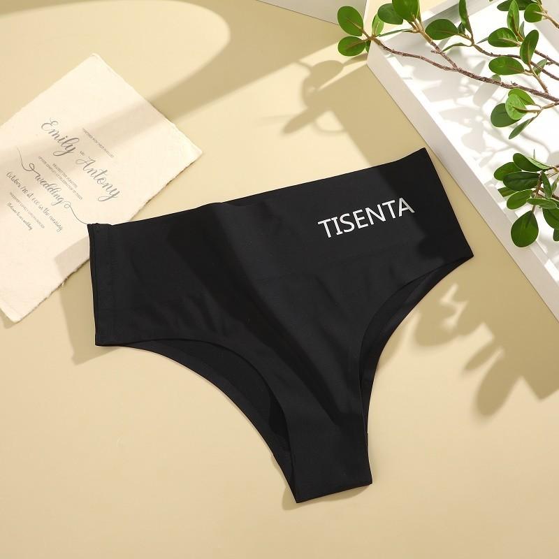 

Бесшовные трусики с высокой талией FINETOO, корректирующее белье для женщин, мягкие и удобные трусы M-4XL M чёрный