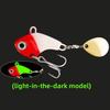 5pcs Spinners Fishing Lures Kit Rotating Glitter Fishing Lures Hooks  Fishing Tool