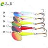 Fishing Spinner Bait 9g Spoon Lure Metal Baits Treble Hook Isca Artificial Fish Wobbler Carp Spinner Bait